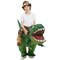 GOOSH Inflatable Dinosaur Halloween Riding Diplodocus Air Costume for Kids and Adults